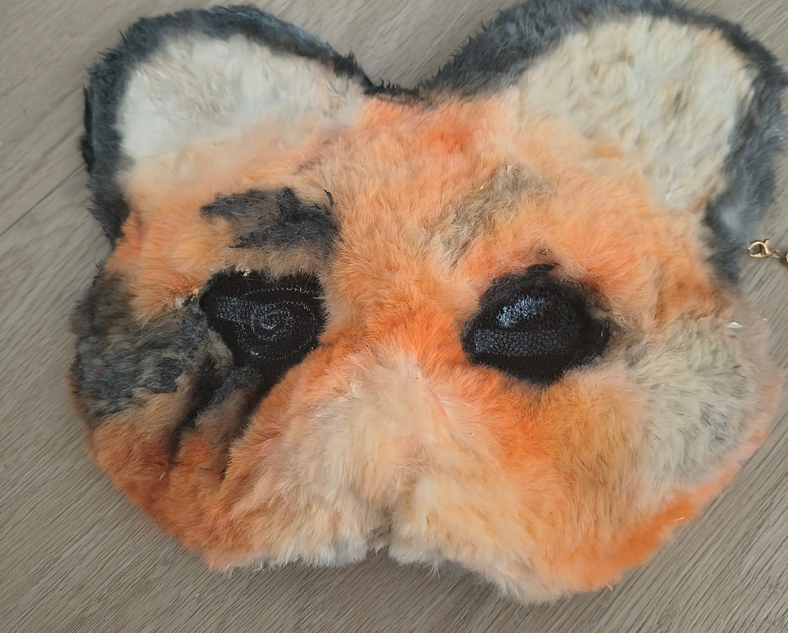 Therian/Furry masker - Volledig gevoerd en fluffy, Handgemaakt, Nieuw, Meerkleurig, Ophalen of Verzenden