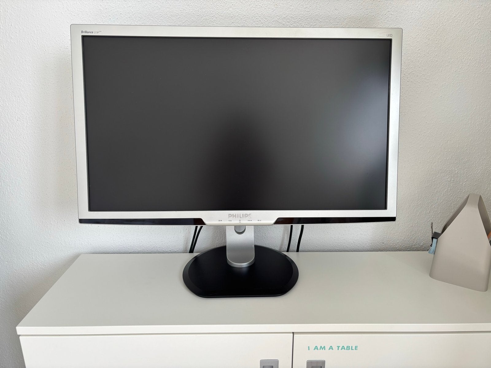 Philips Brilliance 273P3LPH LCD Monitor, Ophalen, Gebruikt, In hoogte verstelbaar, Full HD
