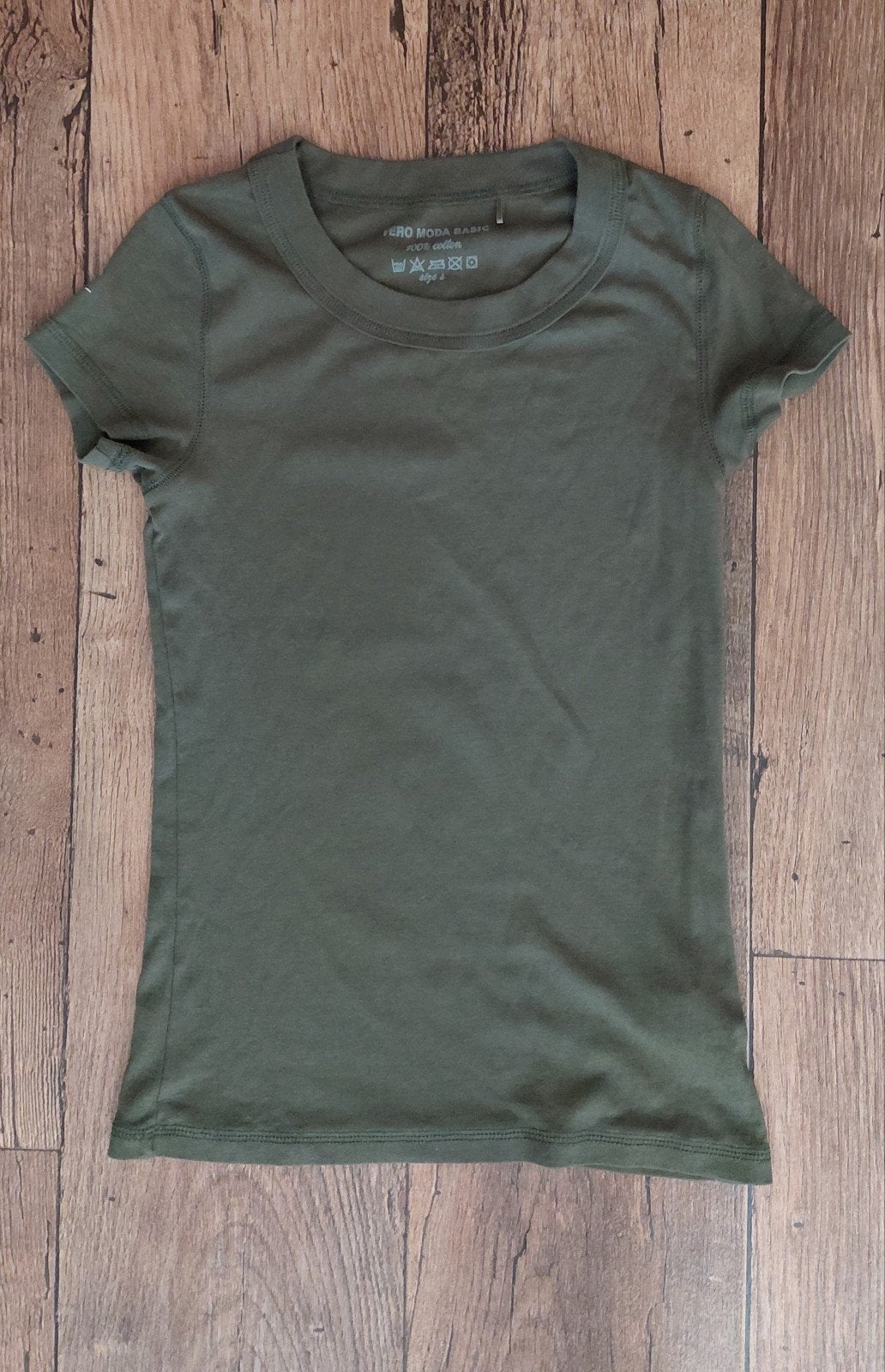 Groene Vero Moda top, Verzenden, Zo goed als nieuw, Korte mouw, Maat 36 (S)