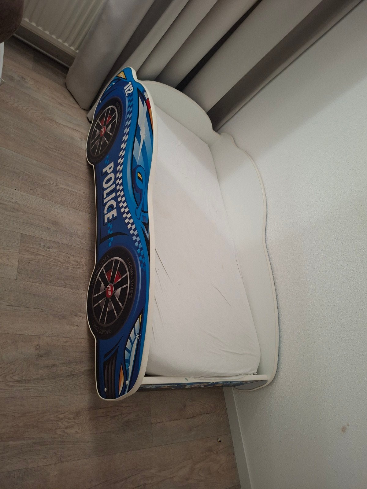 Kinderbed auto, Ophalen, 70 tot 85 cm, Lattenbodem