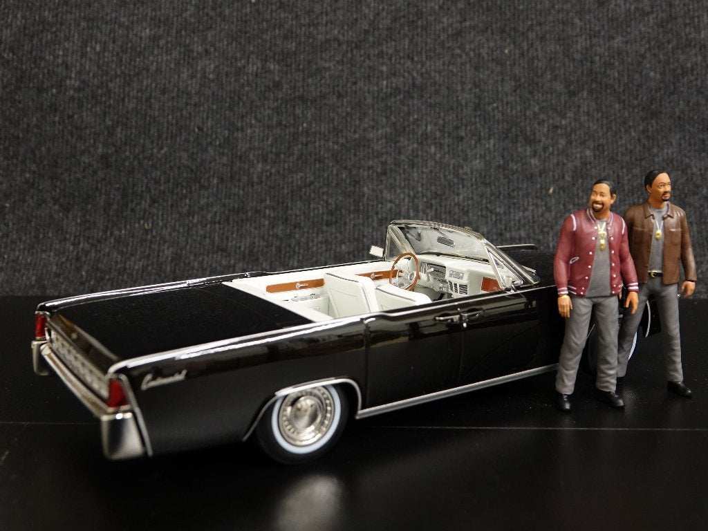 KK-Scale 1:18 1963 Lincoln Continental Bad Boys + figuren, Overige merken, Auto, Nieuw, Ophalen of Verzenden