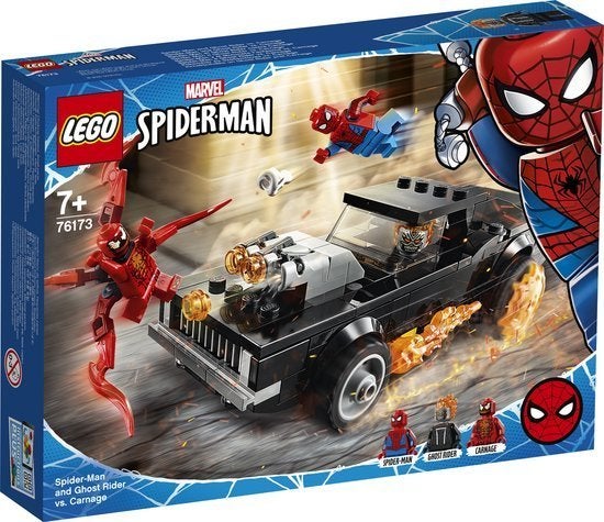 lego 76173 Spider-Man and Ghost Rider vs. Carnage nieuw, Ophalen, Marvel, Nieuw, Complete set