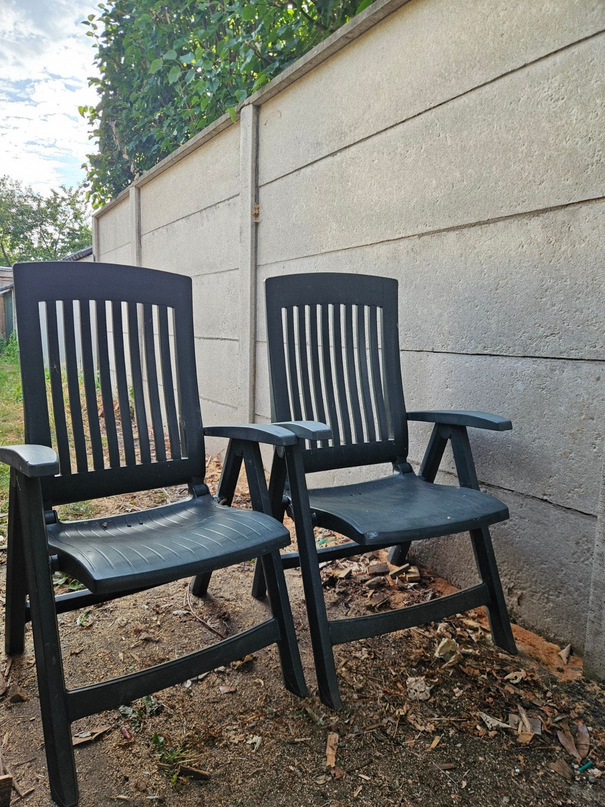 tuinstoelen, Ophalen, Gebruikt, Kunststof