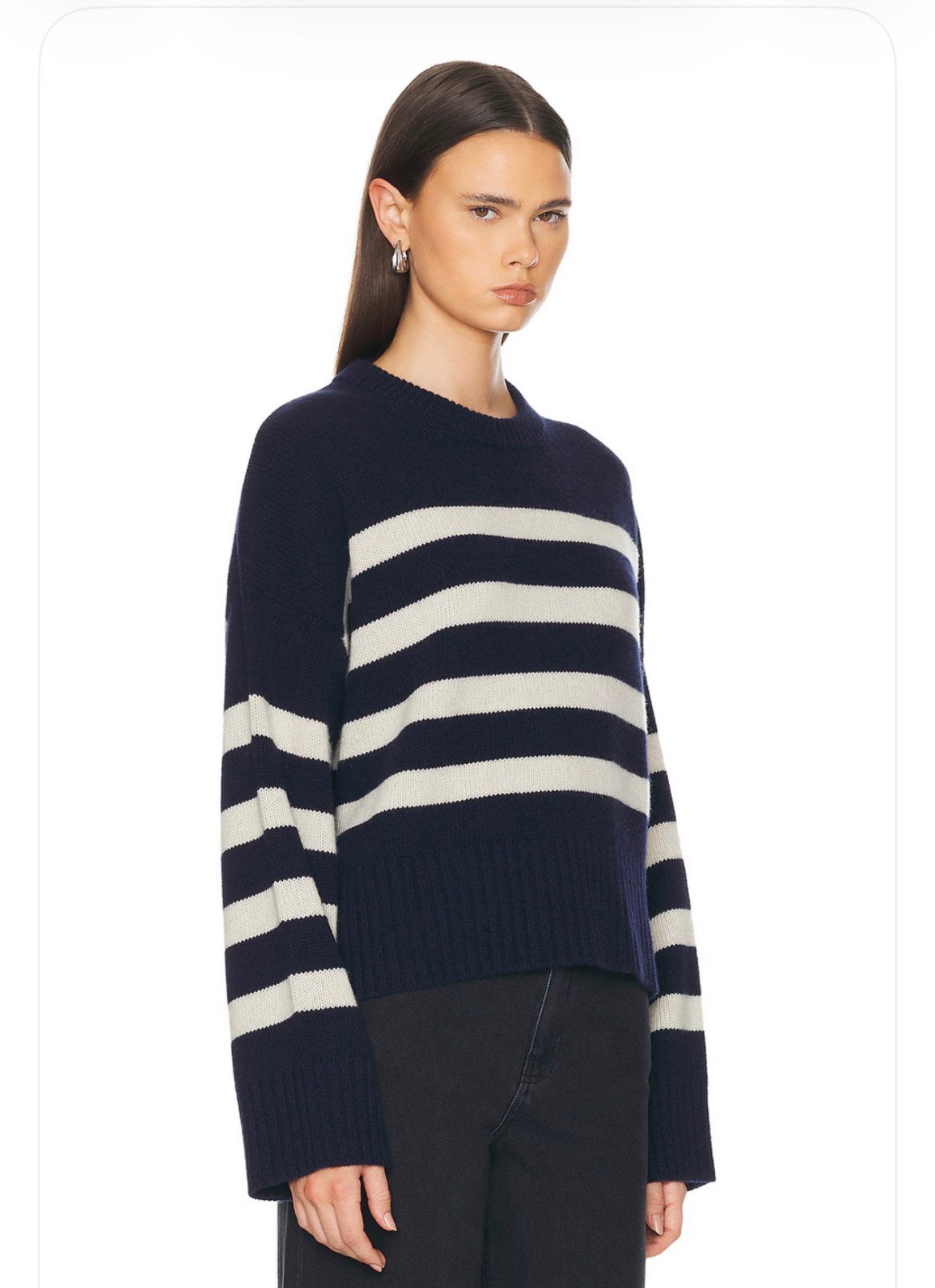 Skall Studio prachtige jumper/trui blauw/offwhite NP 465,00, Ophalen of Verzenden, Maat 38/40 (M), Blauw