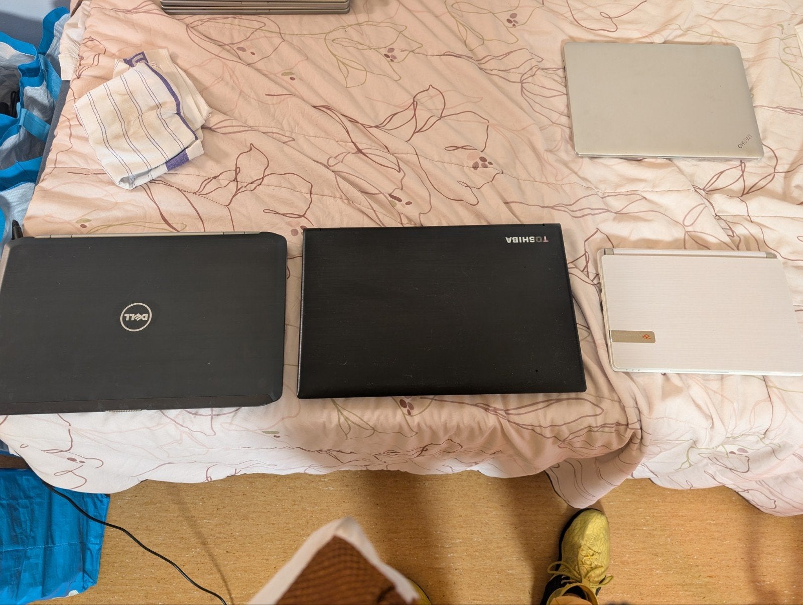 Refurbished Laptops met Zomerkorting - Diverse Modellen, Computers en Software, HDD, 2 tot 3 Ghz, 15 inch, Diverse (Dell, Chuwi, Packard Bell, Toshiba)