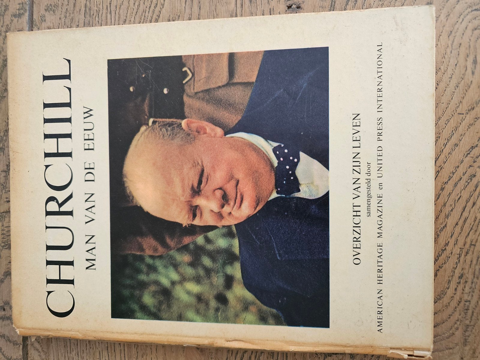 Churchill: Man van de Eeuw - Overzicht van zijn leven, Ophalen of Verzenden, Gelezen, American Heritage Magazine en United Press International