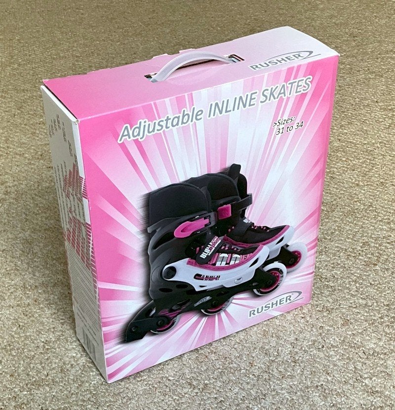 Rusher skeelers maat 31-34, Sport en Fitness, Skeelers, Overige merken, Kinderen, Ophalen of Verzenden, Inline skates 4 wielen