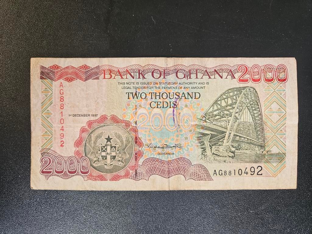 Ghana pick 33b 1997, Ophalen of Verzenden, Overige landen, Los biljet