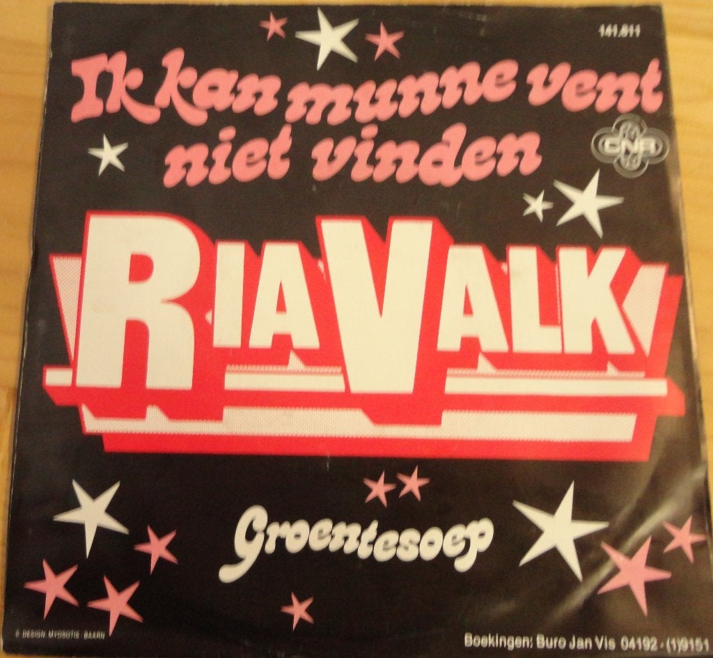 Ria Valk > Ik kan munne vent niet vinden, Ophalen of Verzenden, Gebruikt, 7 inch, Nederlandstalig