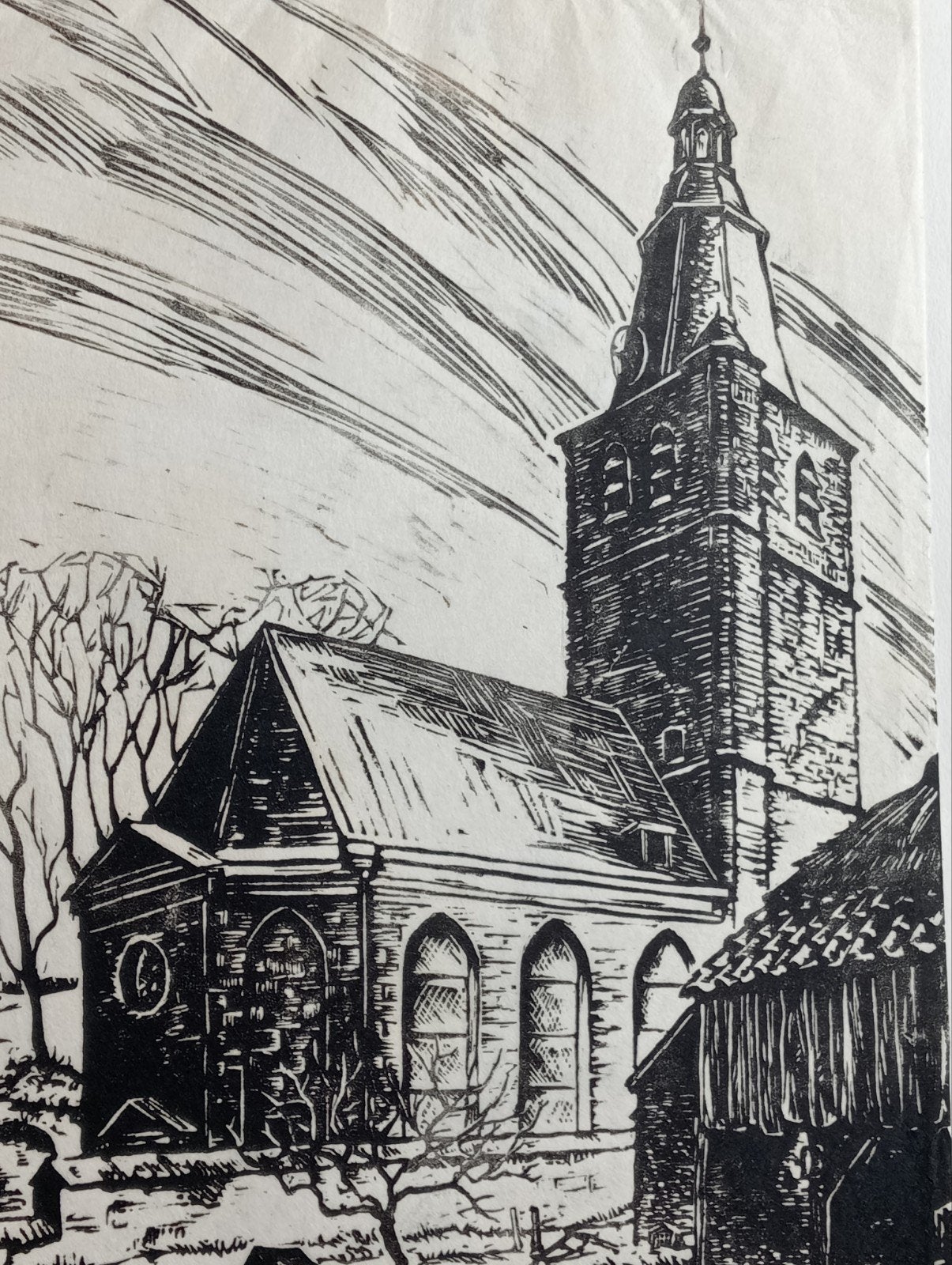 Harry Corvers (1913 -1982 )
Houtsnede St.Oedenrode, Antiek en Kunst, Ophalen of Verzenden