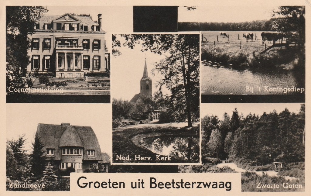 Beetsterzwaag, Ophalen of Verzenden, 1940 tot 1960, Gelopen, Friesland