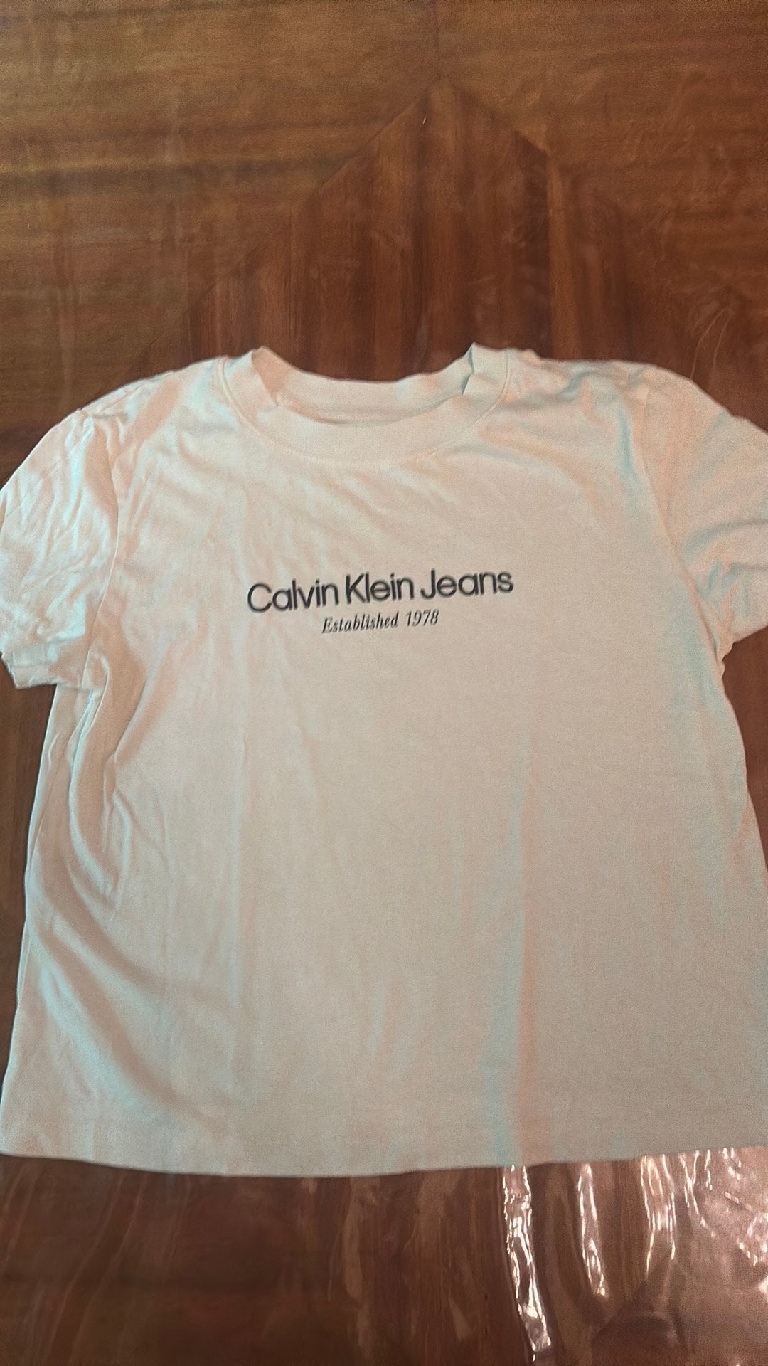 t shirt Calvin Klein maat S, Maat 38/40 (M), Zwart, Ophalen of Verzenden, Zo goed als nieuw