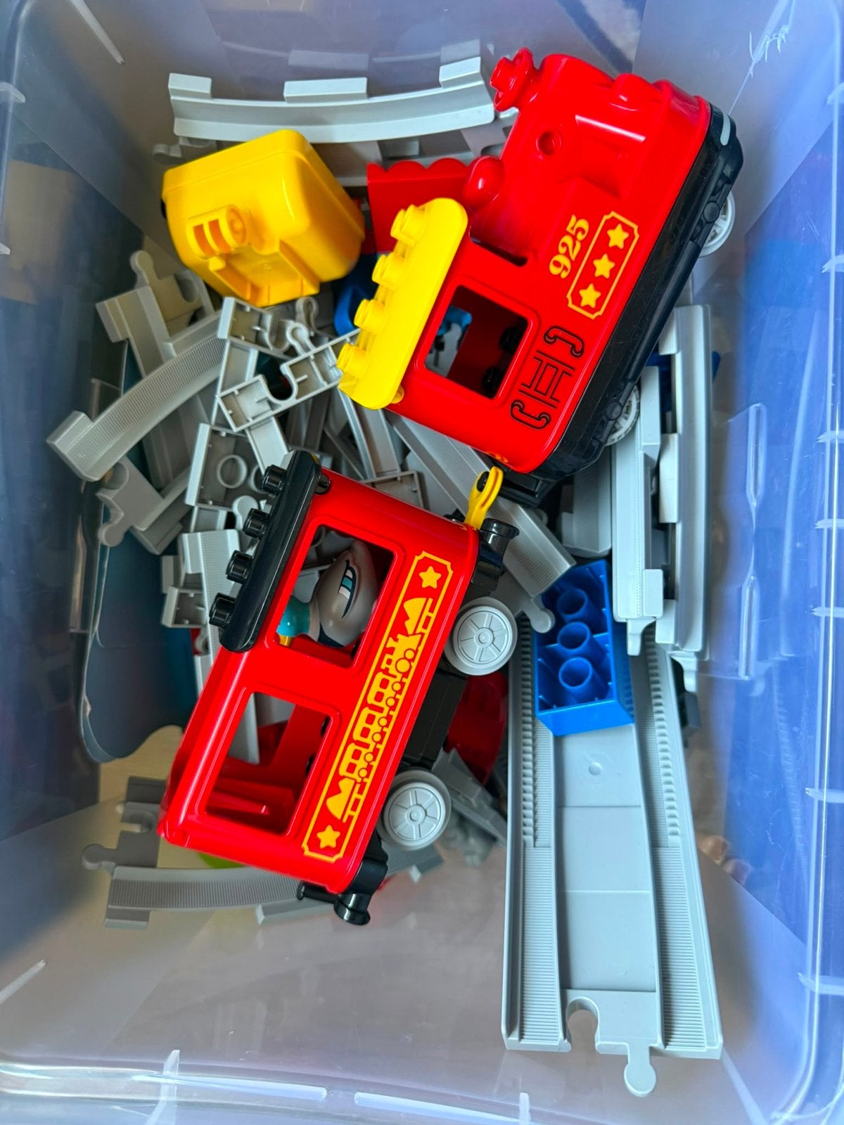 duplo trein compleet., Ophalen of Verzenden, Gebruikt, Megabloks