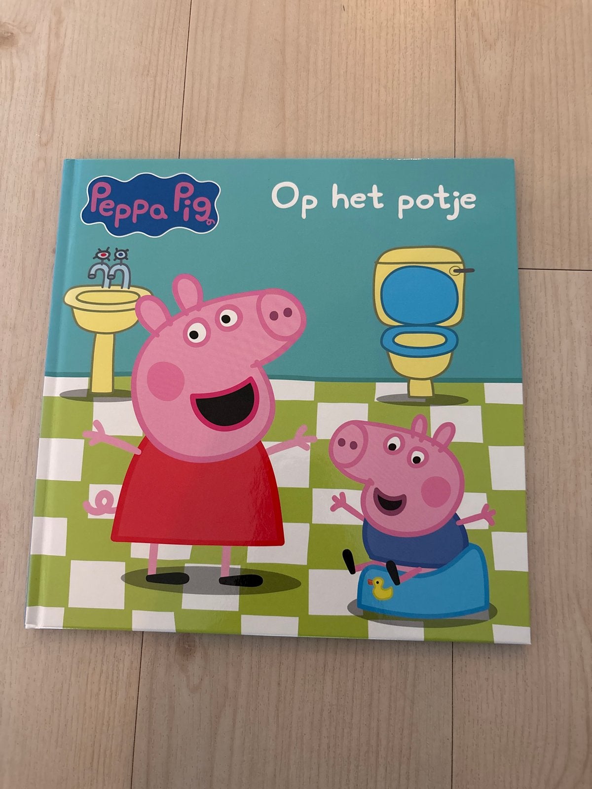 Peppa Pig - Op het potje - Hardcover kinderboek, Ophalen of Verzenden, Zo goed als nieuw, 1 tot 2 jaar