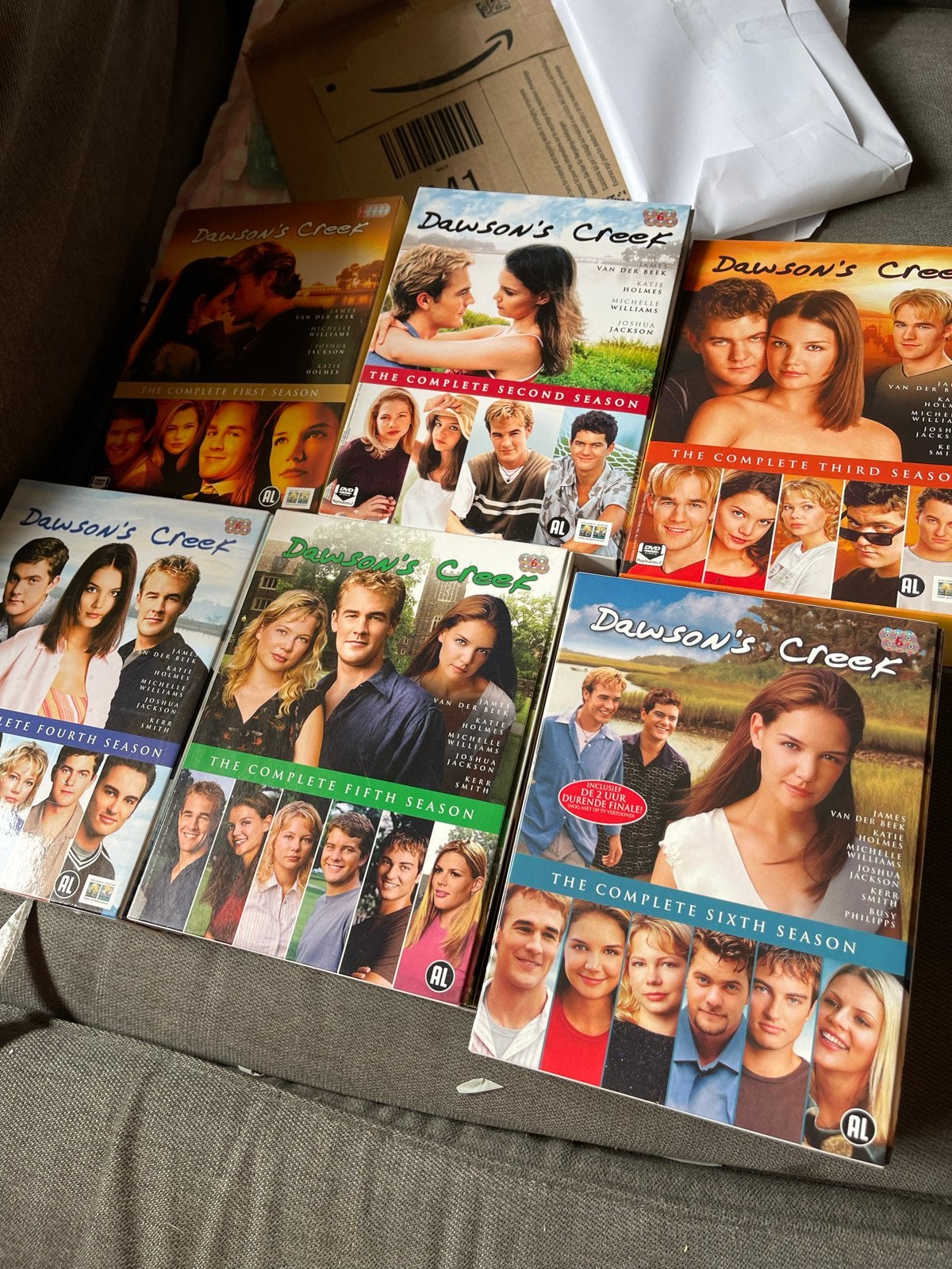 Dawson's Creek Complete Serie DVD Box (Seizoen 1-6), Nederlands, Drama, Ophalen of Verzenden, Vanaf 12 jaar