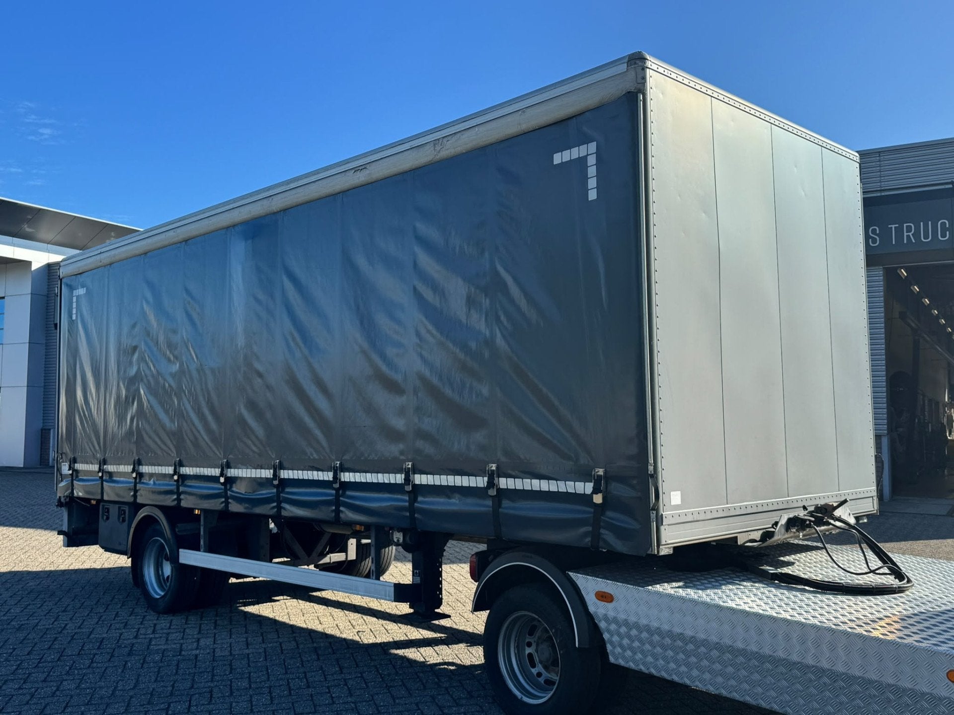 Nefra BE oplegger (bj 2012), Auto's, Overige brandstoffen, Bedrijf, Aanhangers en Opleggers, Te koop