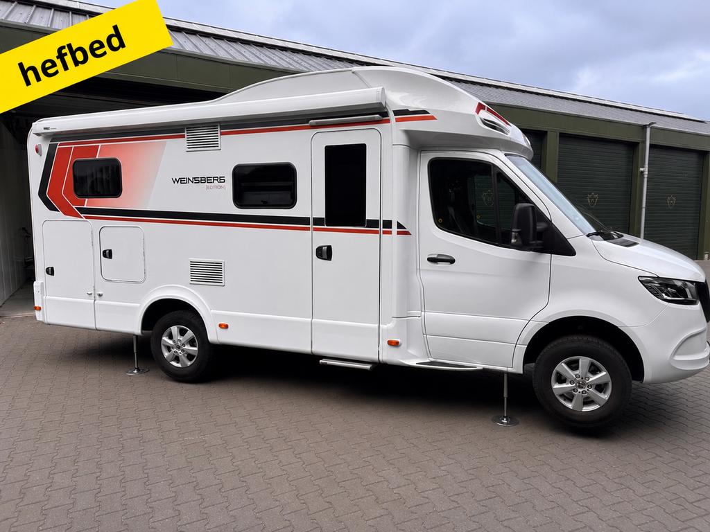 Weinsberg pepper SUITE mercedes 640 170pk levelsysteem Vol !, Automaat, Weinsberg, Ringverwarming, 6 tot 7 meter