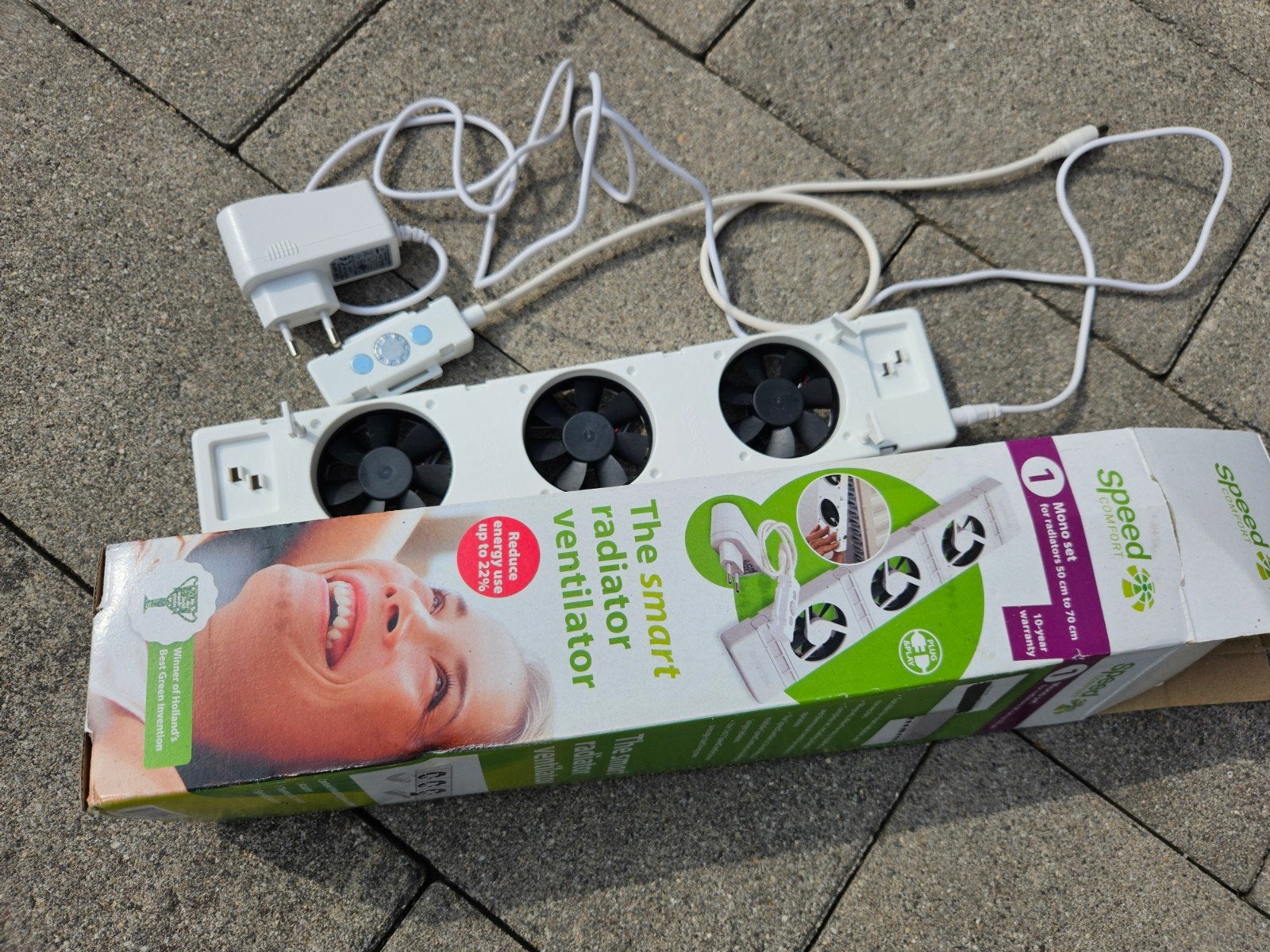 Speed comfort ventilator, Doe-het-zelf en Verbouw, Ophalen, Minder dan 30 cm, Minder dan 60 cm, Zo goed als nieuw