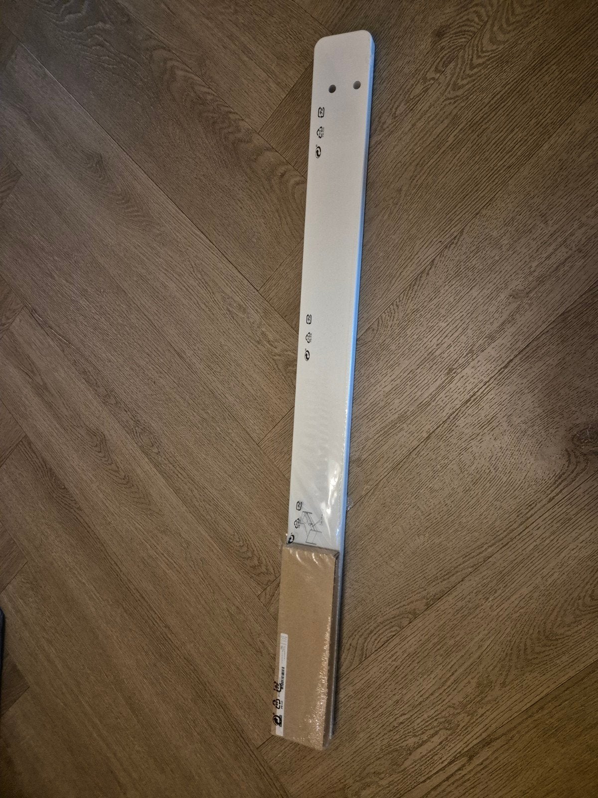 IKEA NATTAPA/VIKARE Zijsteun - Wit (Nieuw in verpakking), Overige materialen, Overige typen, Nieuw, Ophalen of Verzenden