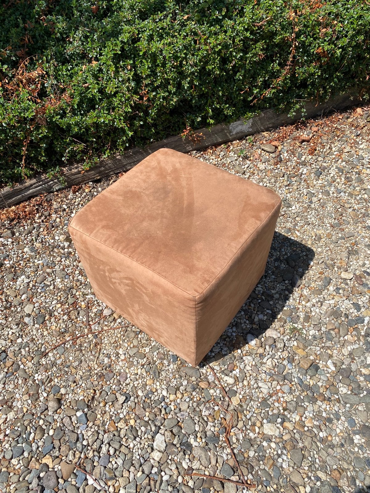Zitpoef, Huis en Inrichting, Ophalen, Minder dan 50 cm, Gebruikt, Vierkant