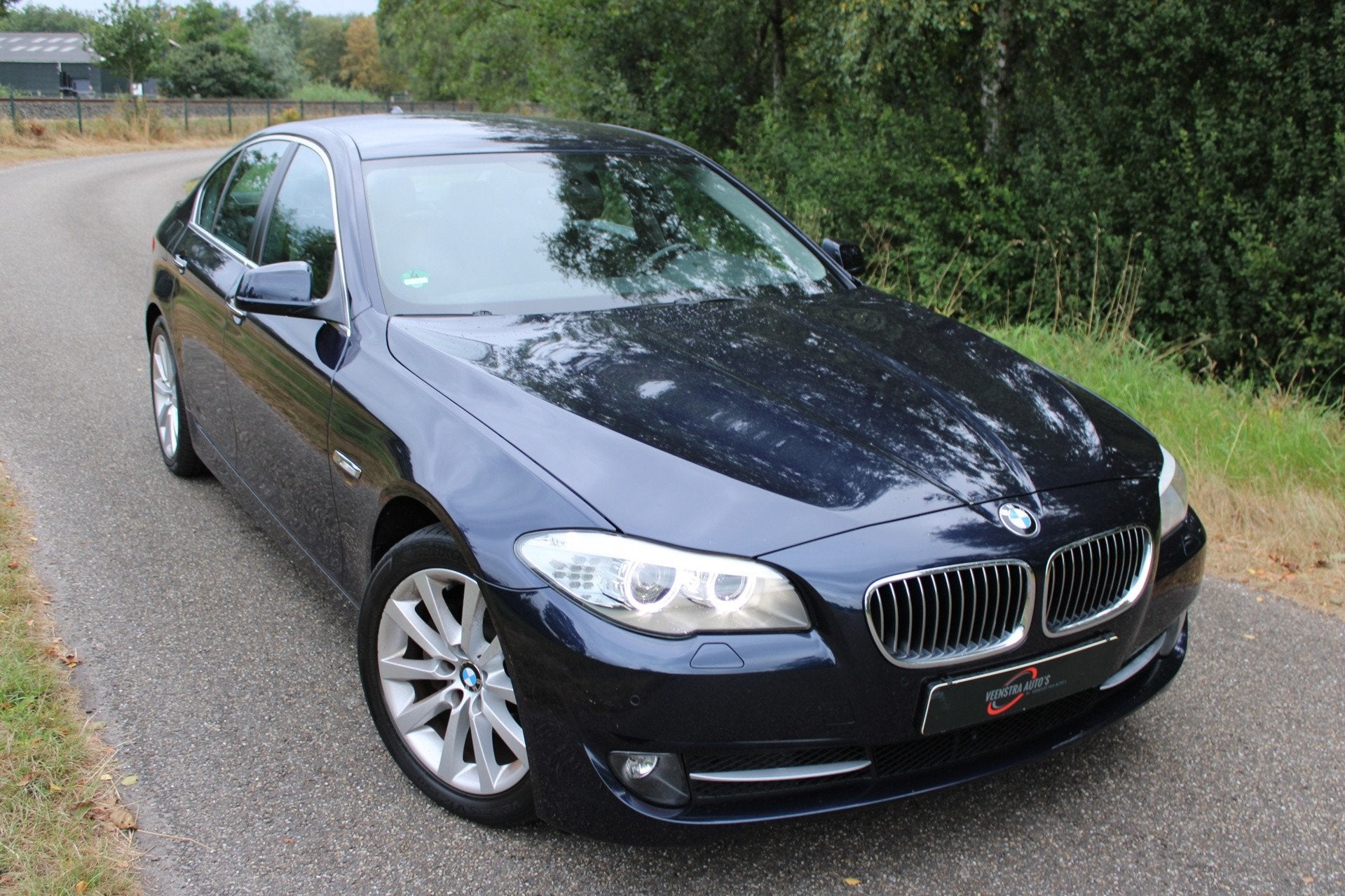 BMW 5-serie 523i Volledige Historie!, Auto's, 13 km/l, Euro 5, Achterwielaandrijving, Gebruikt