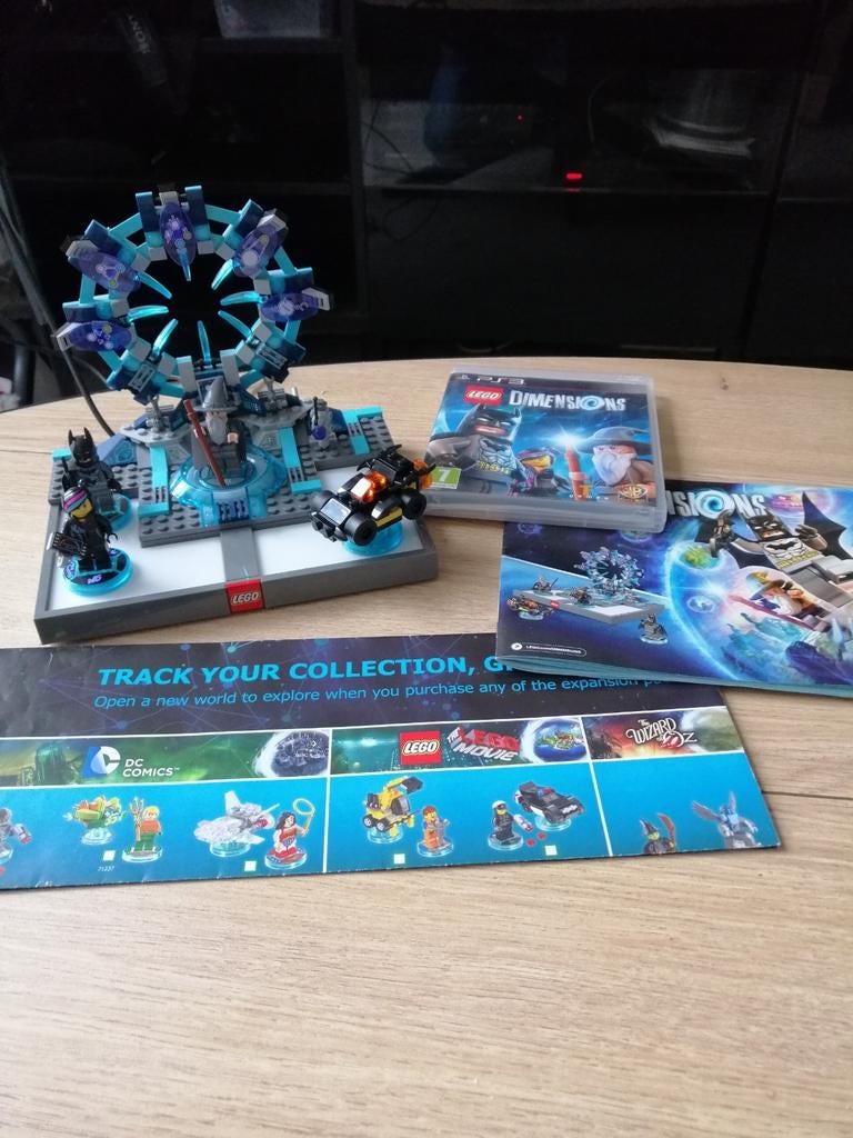 Lego Dimensions PS3 Starter Pack en uitbreidingen, Avontuur en Actie, 2 spelers, Ophalen of Verzenden, Zo goed als nieuw