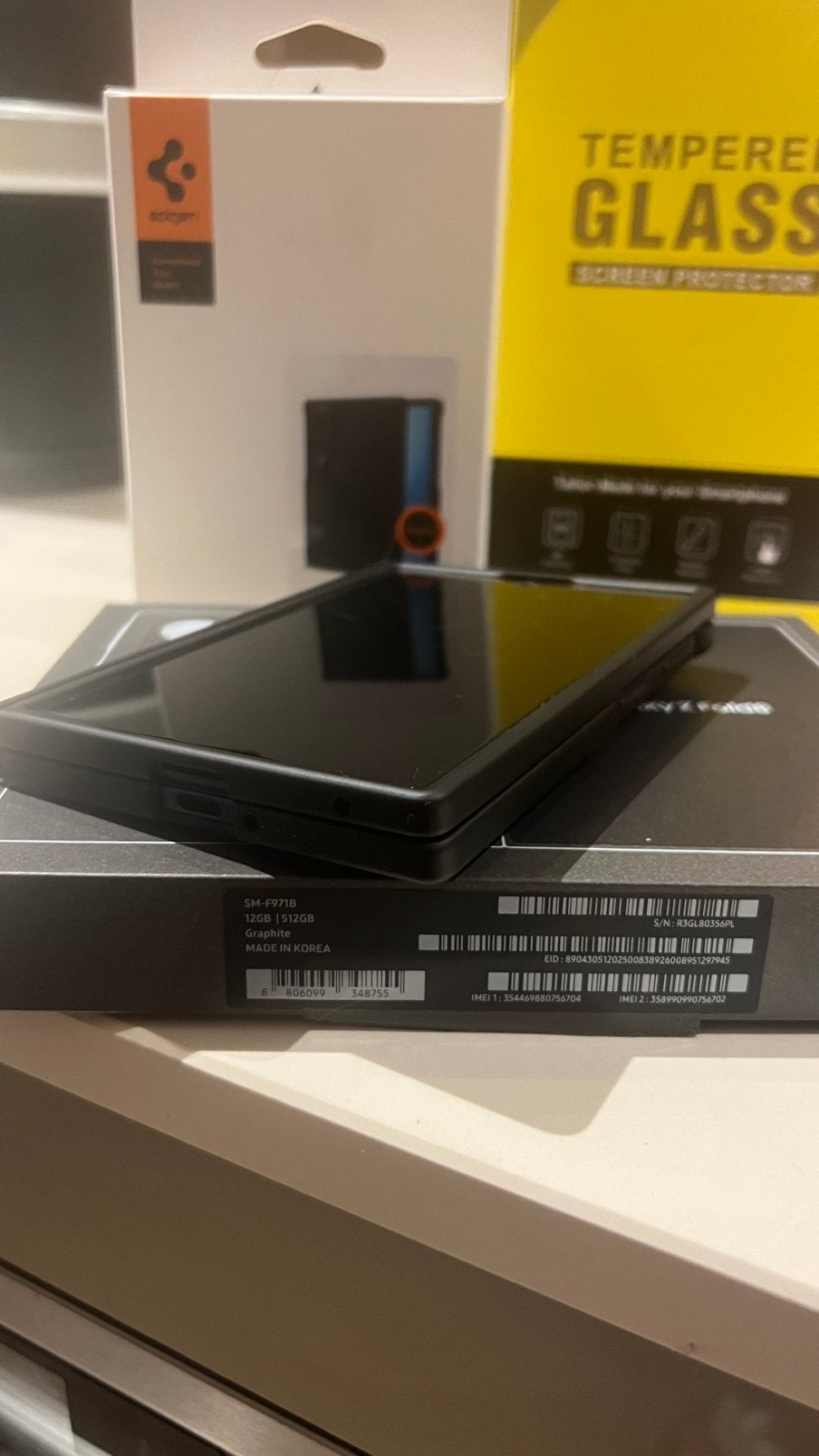 Samsung galaxy Fold 8 , Graphite   512GB, Zwart, Zo goed als nieuw, Galaxy Z Fold, Android OS