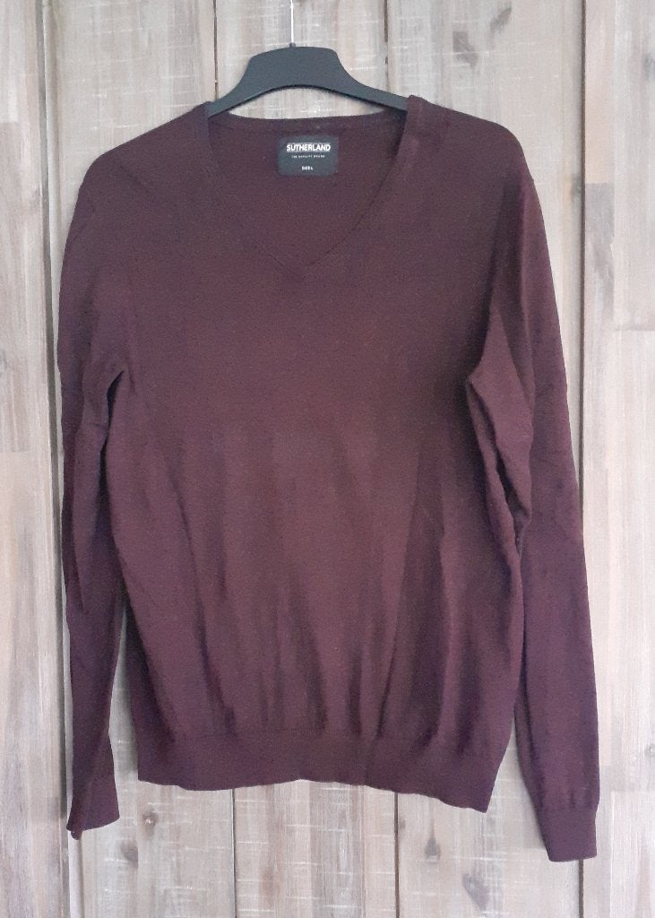 Trui van Sutherland maat L, Kleding | Heren, Ophalen of Verzenden, Zo goed als nieuw, Bruin, Sutherland