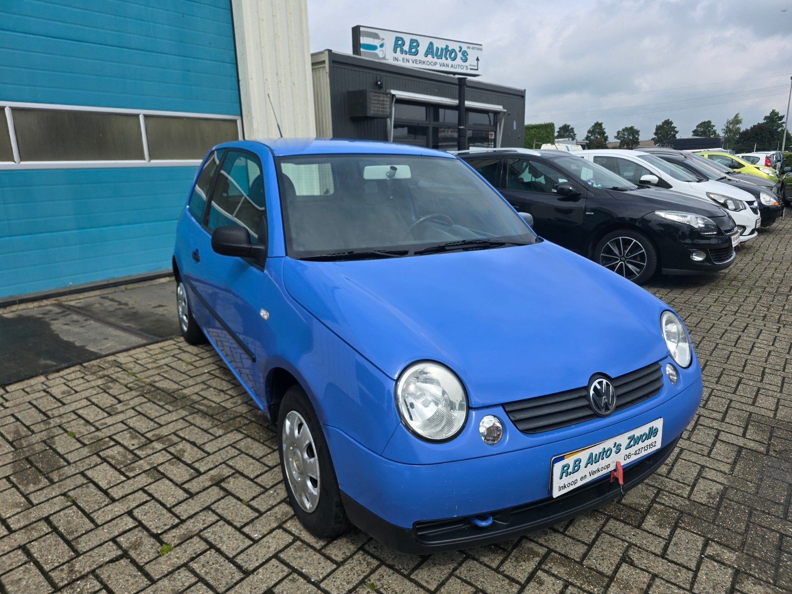 Volkswagen Lupo 1.4 44KW 2004 Blauw, Auto's, Volkswagen, Voorwielaandrijving, 31 €/maand, 4 cilinders, Origineel Nederlands