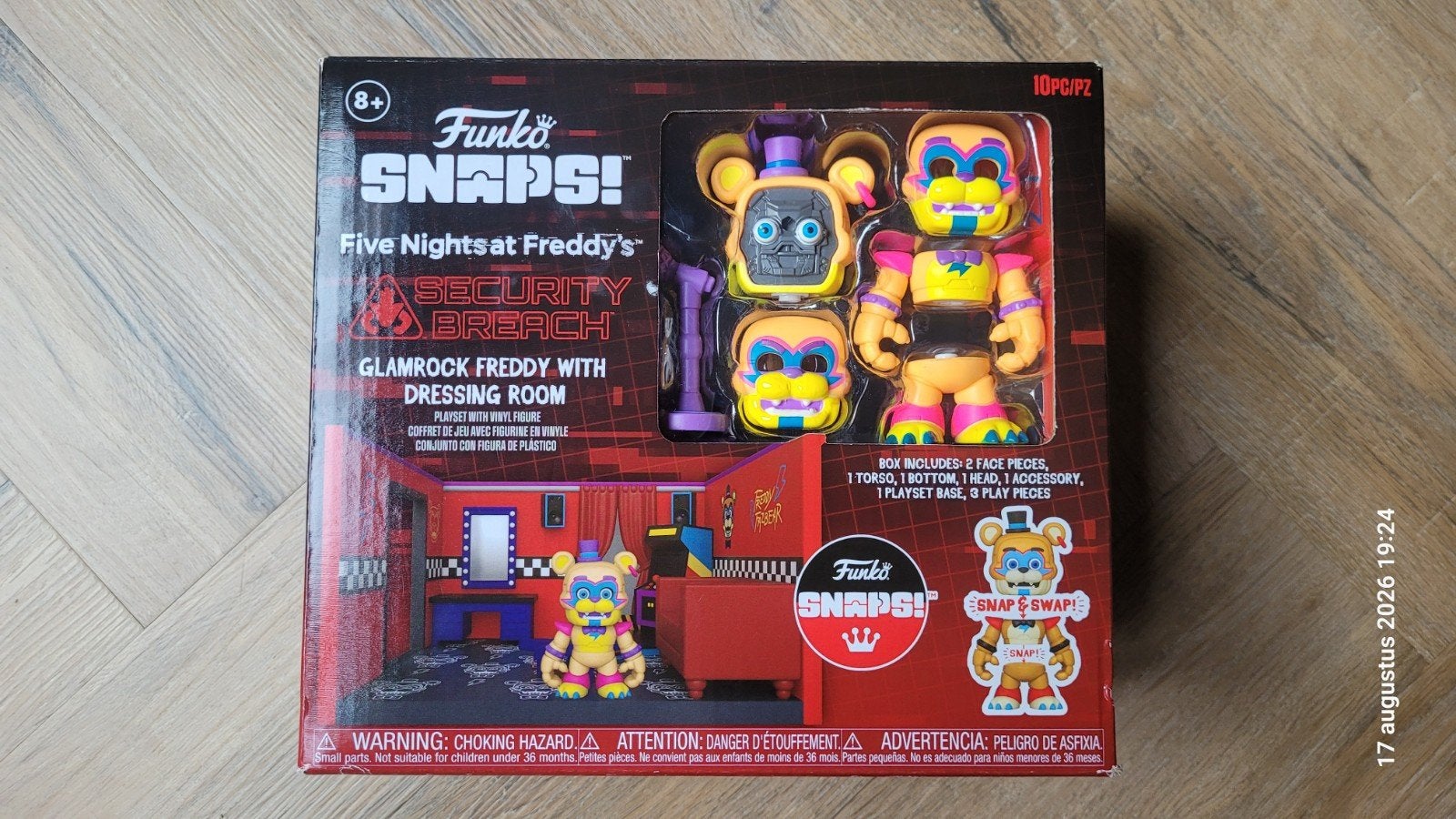 Funko SNAPS! Five Nights at Freddy's Glamrock Freddy, Ophalen of Verzenden, Nieuw