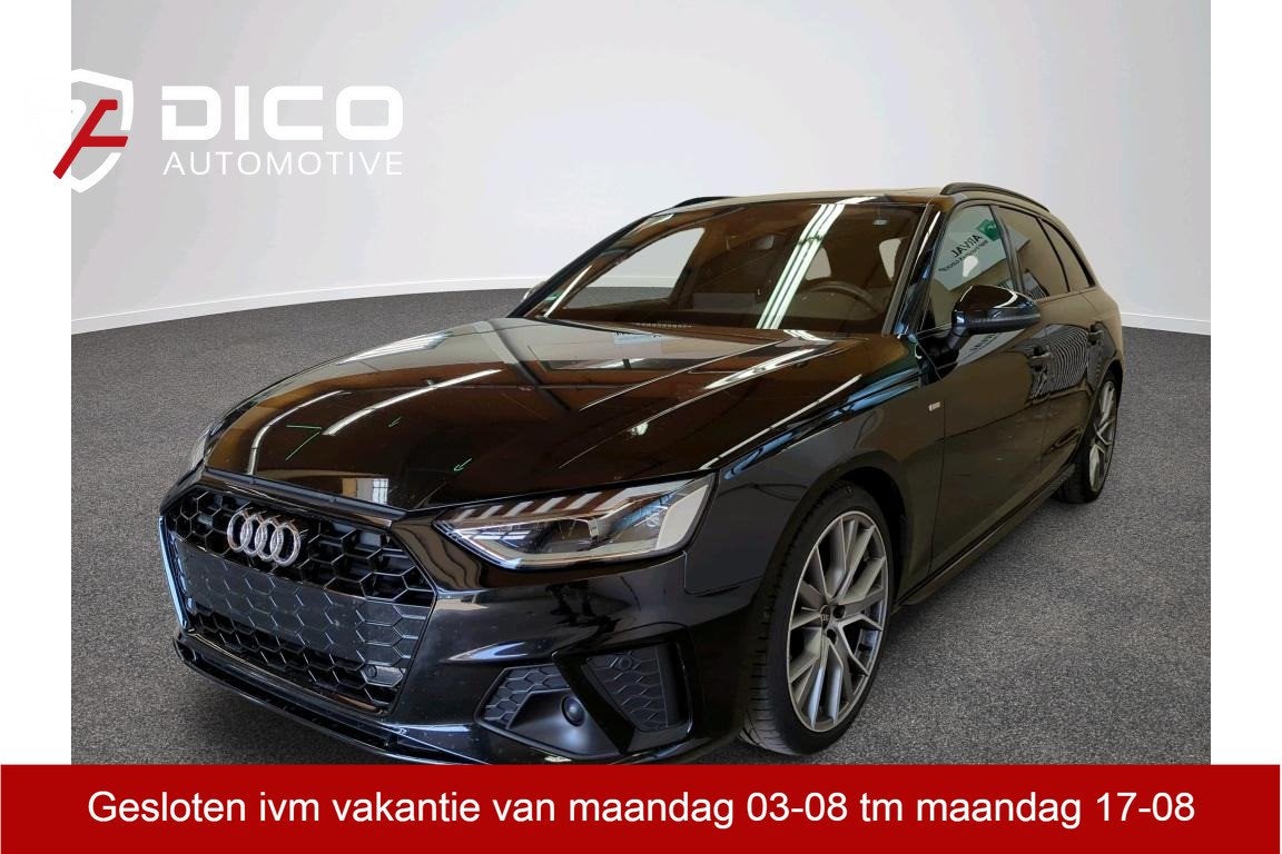 Audi A4 Avant 40 TFSI 204 pk Quattro S-Edition Competition /, Automaat, 15 km/l, Gebruikt, Zwart