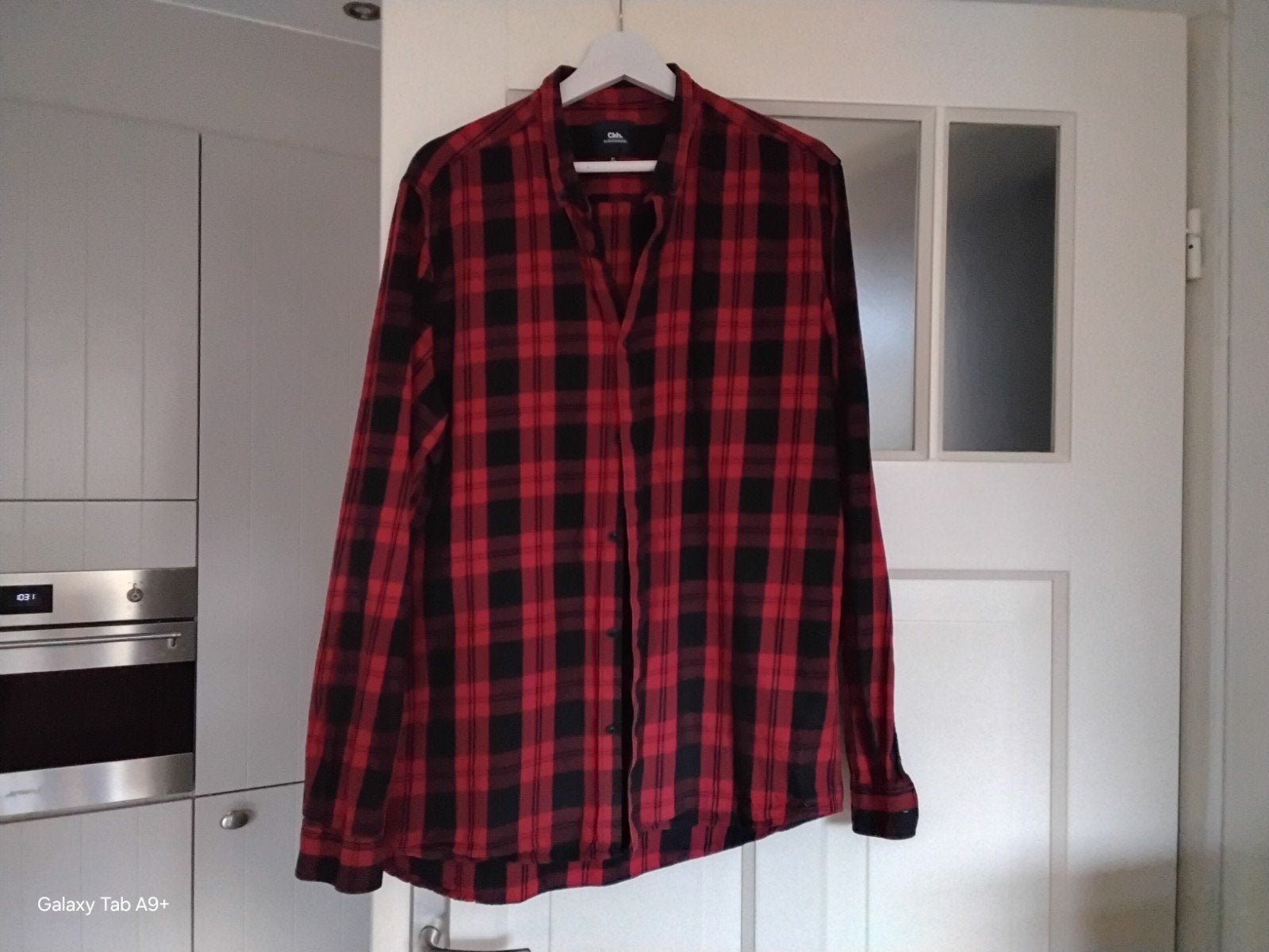 OVERHEMD      C&A       MAAT      XL., Ophalen of Verzenden, Zo goed als nieuw, Blauw, Halswijdte 43/44 (XL)