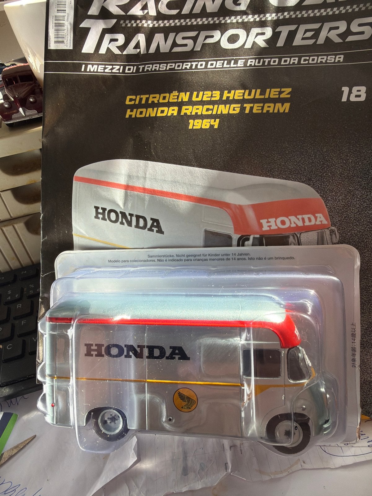 1/43 Citroën U23 Heuliez Honda Racing Team 1964 - Nieuw, Overige merken, Centauria, Nieuw, Ophalen of Verzenden