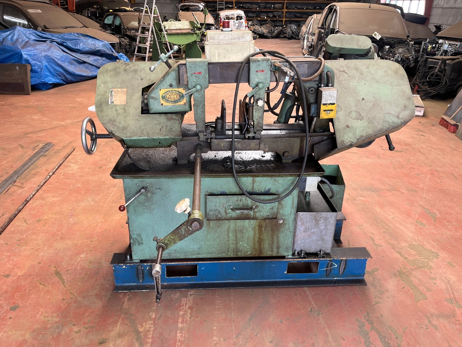 Lintzaag, Doe-het-zelf en Verbouw, Gereedschap | Zaagmachines, Ophalen, Gebruikt, 70 mm of meer, Lintzaag