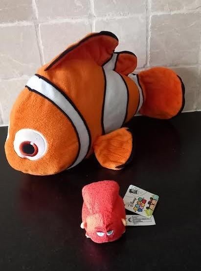 Knuffel Disney Finding Nemo en  Dory Hank (Mini), Verzamelen, Disney, Zo goed als nieuw, Knuffel, Overige figuren, Ophalen of Verzenden