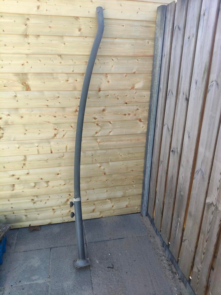 Voet en buis voor hangende parasol, Ophalen, Gebruikt