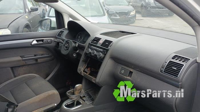 Kontaktslot + Sleutel van een Volkswagen Touran, Gebruikt, -, Volkswagen, -