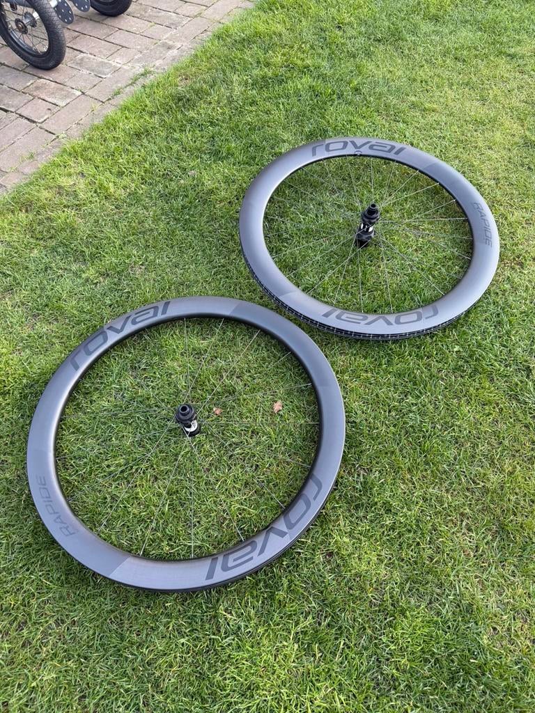 Carbon Wielset Roval Rapide CL II, Fietsen en Brommers, Fietsonderdelen, Ophalen, Zo goed als nieuw, Carbon