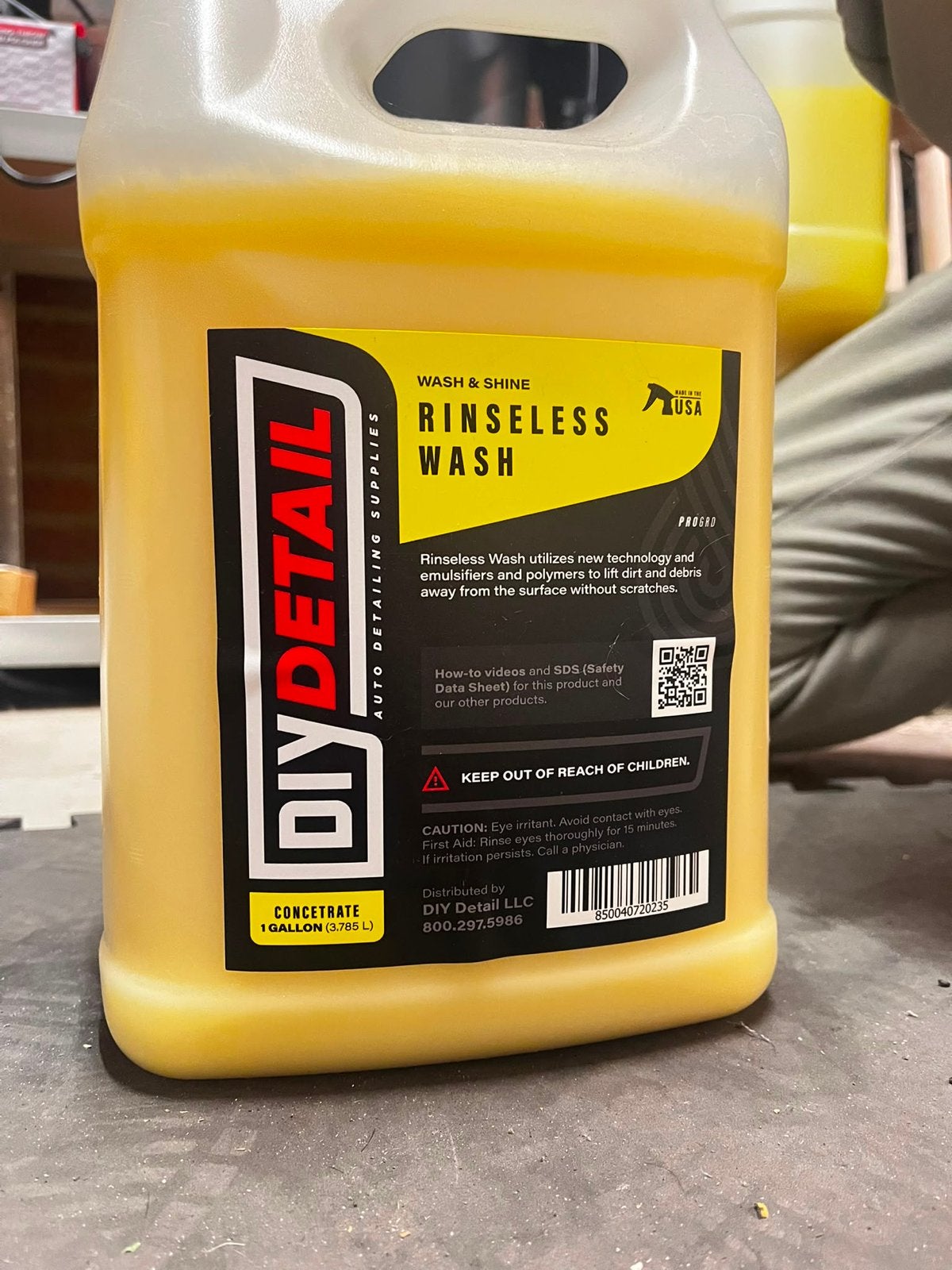 DIY Detail Rinseless Wash - 1 Gallon Concentraat, Ophalen