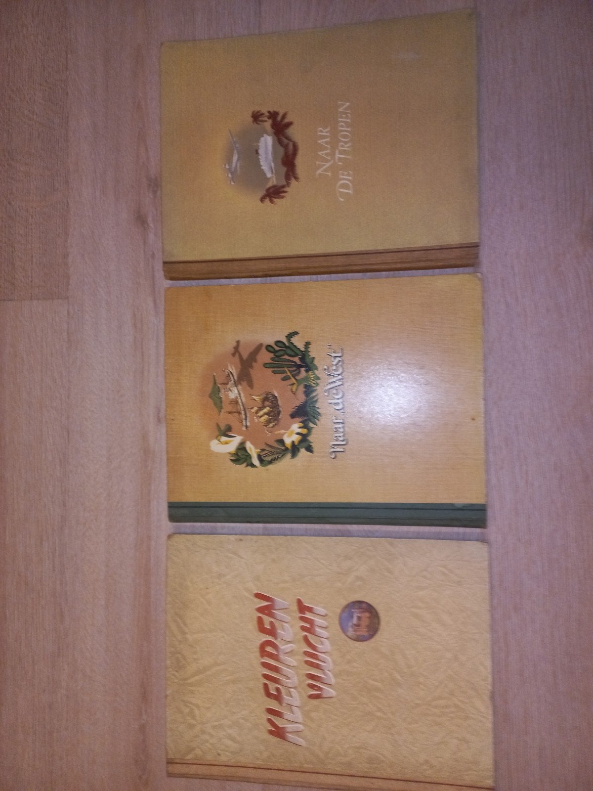Naar de Tropen, Naar de West, Kleuren Vluch, Boeken, Gelezen, KLM, Ophalen of Verzenden, Landkaart