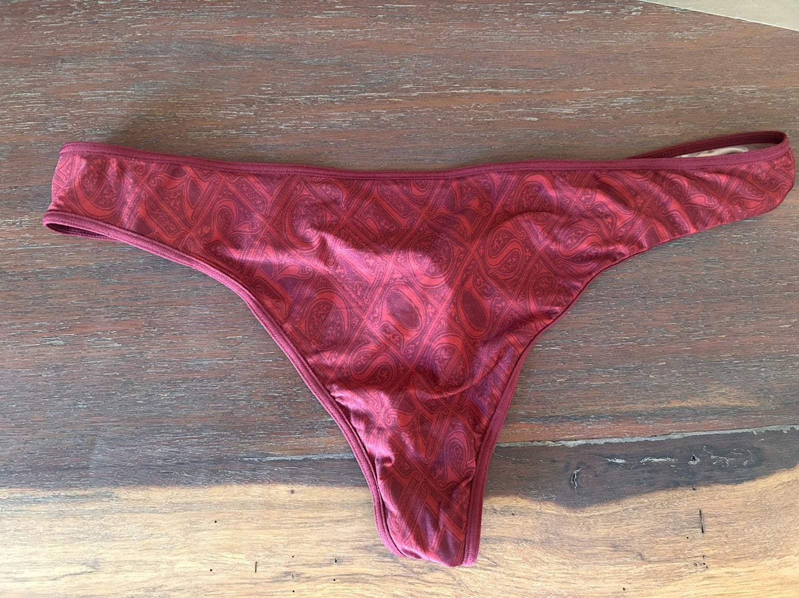MARLIES DEKKERS string mt XL donker rood NIEUW, Verzenden, Rood, String