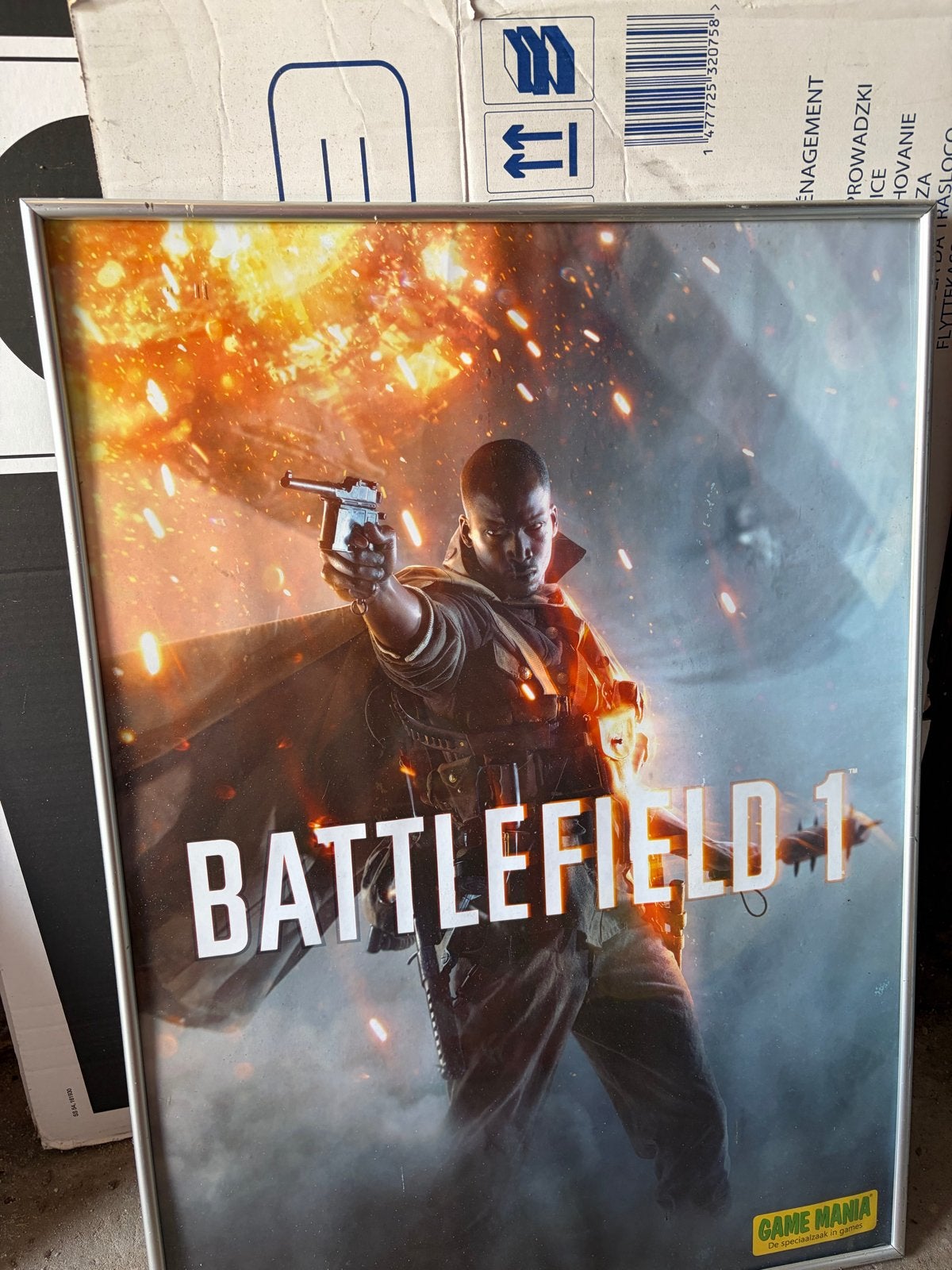 Diverse ingelijste gameposters (Battlefield, Watch Dogs), Ophalen, Gebruikt, Overige genres, 1 speler