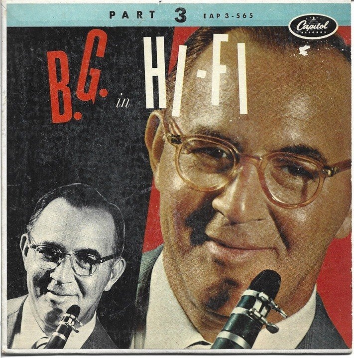 Benny Goodman And His Orchestra – B.G. In Hi Fi (Part 3), Cd's en Dvd's, Vinyl Singles, Gebruikt, Verzenden, 7 inch, EP