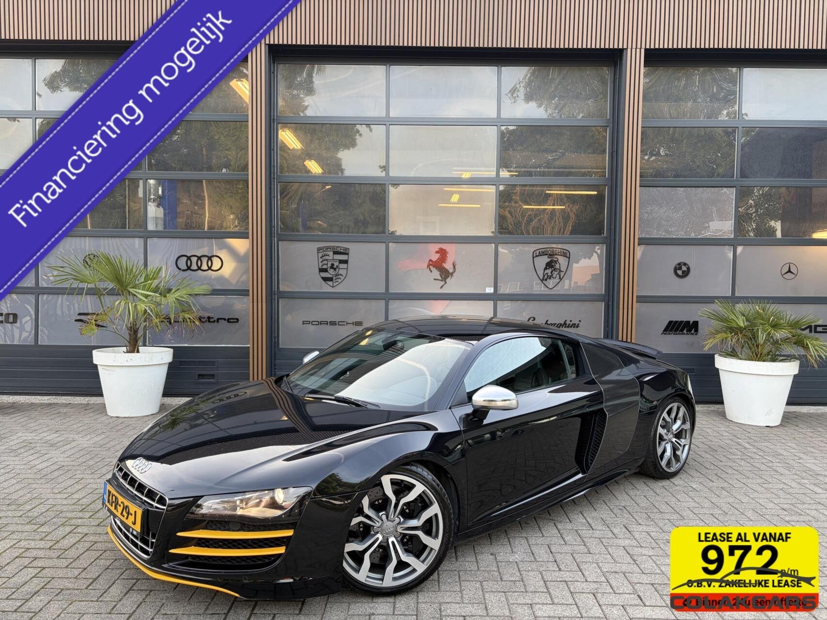 Audi R8 5.2 V10 FSI F1 Seats| Camera| Btw 525PK, Auto's, Audi, Automaat, Euro 5, Gebruikt, Zwart