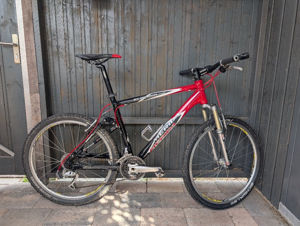 Merida XC Mission Comp Mountainbike - Rood/Zwart, Ophalen, Gebruikt, Merida, 49 tot 53 cm
