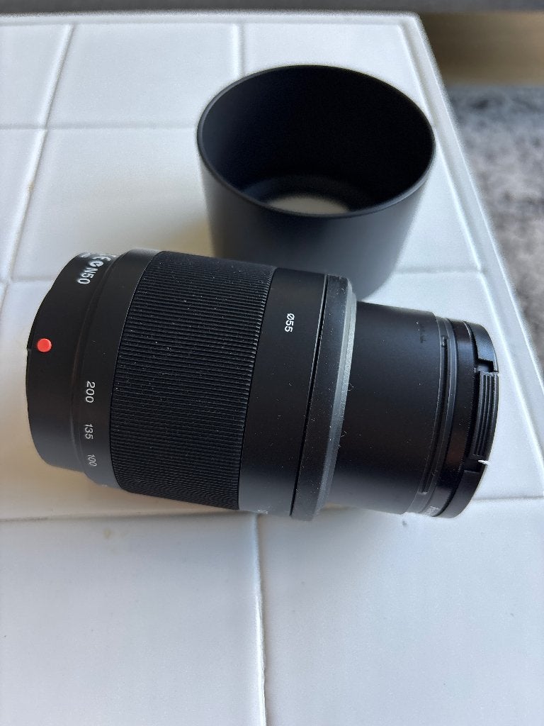 Te koop: Sony DT 55-200mm f/4-5.6 zoomlens, Ophalen of Verzenden, Zo goed als nieuw, Telelens, Zoom