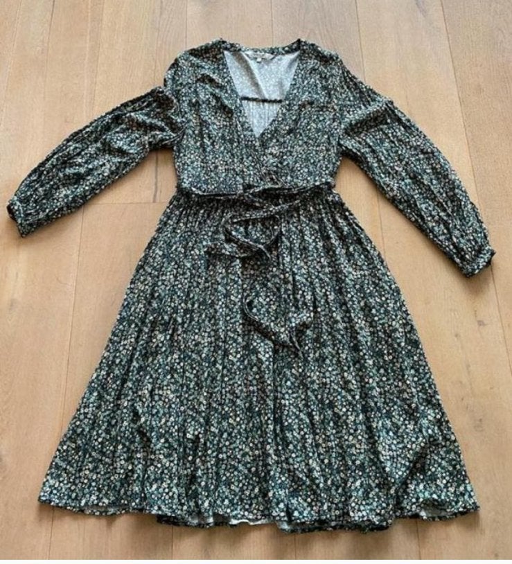 Miljuschka jurk 42 nieuwstaat, Kleding | Dames, Jurken, Blauw, Maat 42/44 (L), Ophalen of Verzenden, Zo goed als nieuw