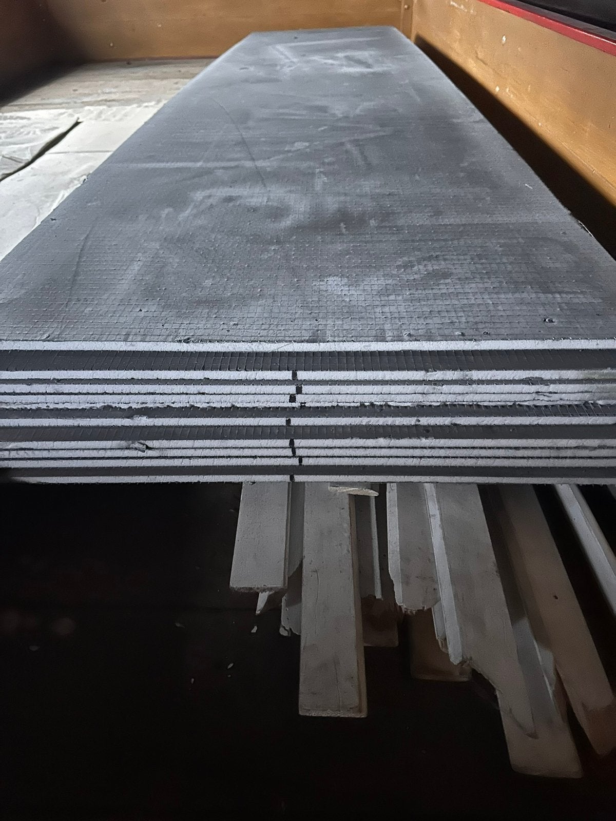 ProOne XPS tegelplaat 10 stuks, Minder dan 4 cm, Overige materialen, Ophalen of Verzenden, Zo goed als nieuw