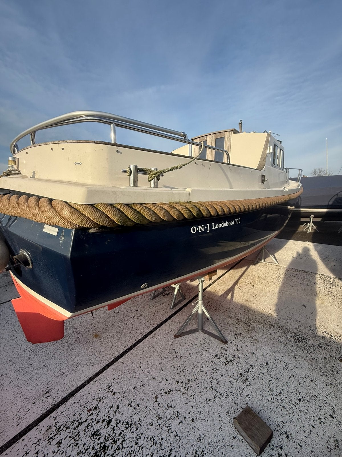 Zomerkap/dagkap voor ONJ Loodsboot 770, Ophalen, Gebruikt, Overige typen, Motorboot