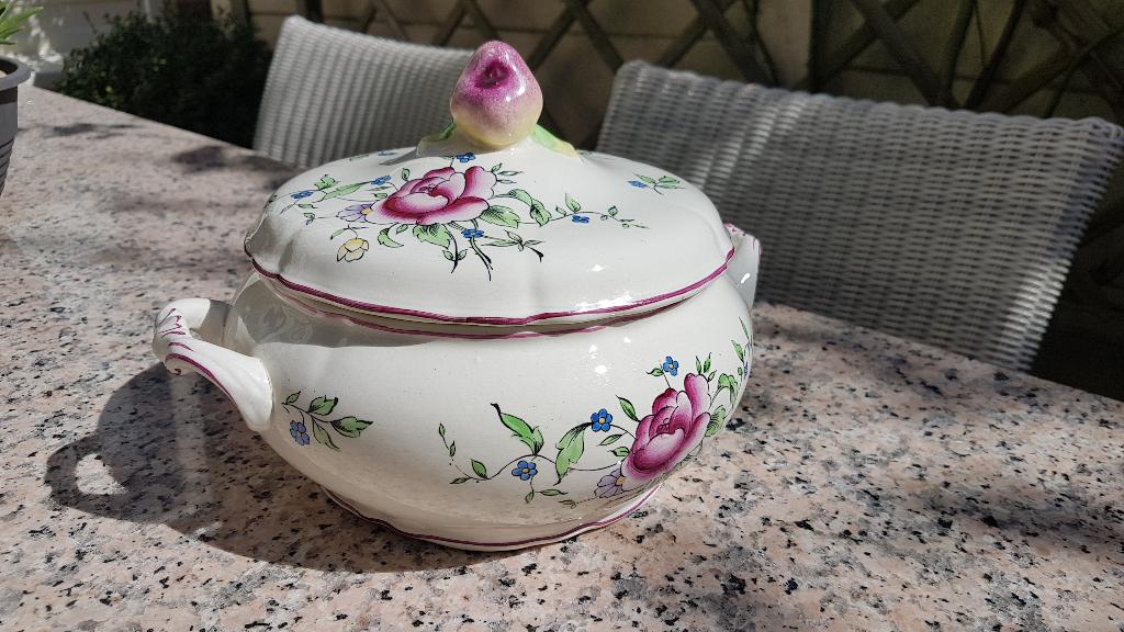 Boch terrine model  D1930 Atelier de Fantasie van C. Catteau, Ophalen of Verzenden